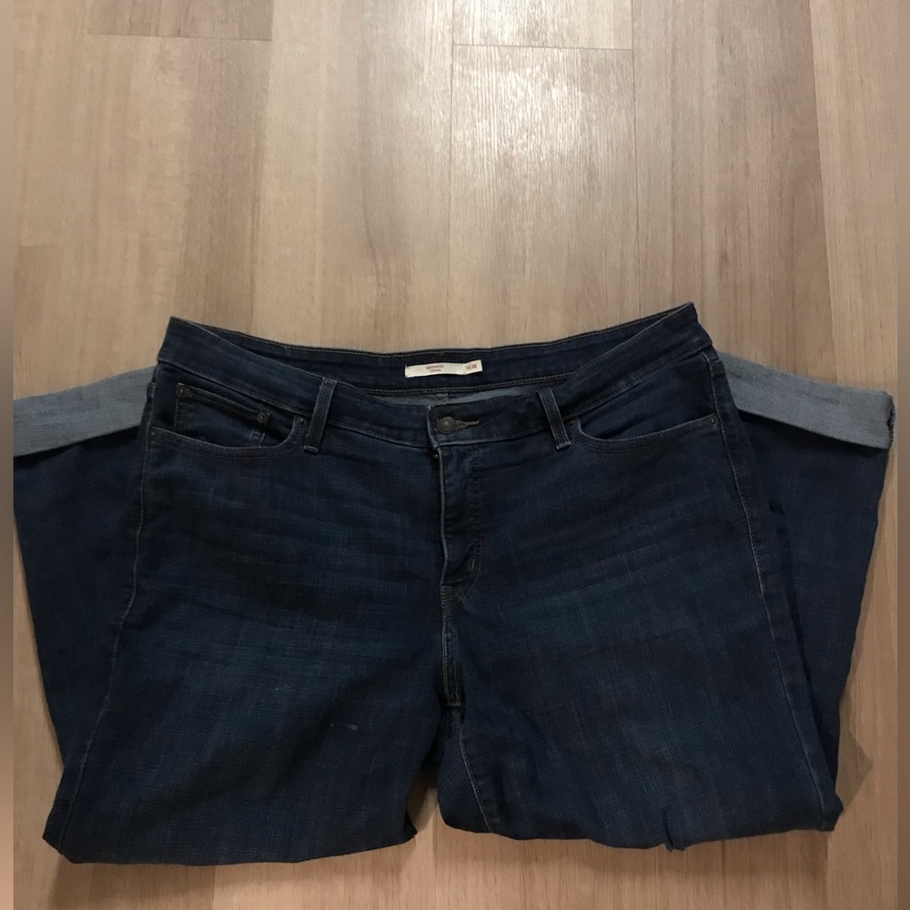 Levi’s Boyfriend jeans, plus size 16
